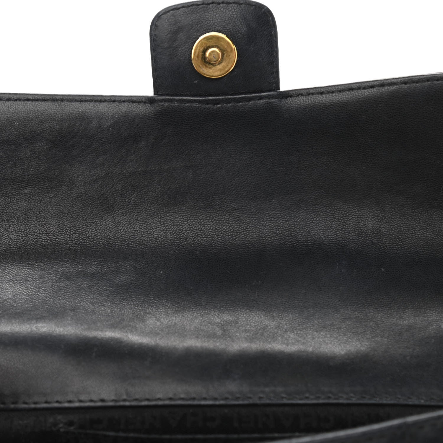 Chanel Lambskin Quilted Mini Chocolate Bar Camellia Flap Black 11 of 15