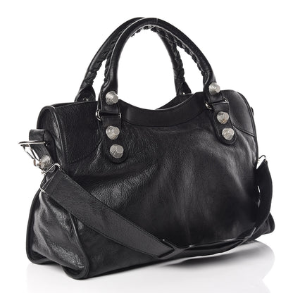 Balenciaga Agneau Giant 21 Silver Hardware City Black 4 of 14