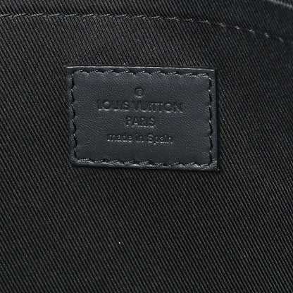 Louis Vuitton Calfskin Monogram Shadow Discovery Pochette Black 6 of 6