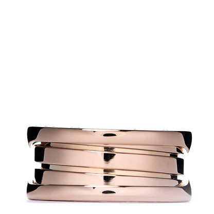 Bulgari 18K Rose Gold B.Zero1 Three-Band Ring 49 4.75 2 of 4