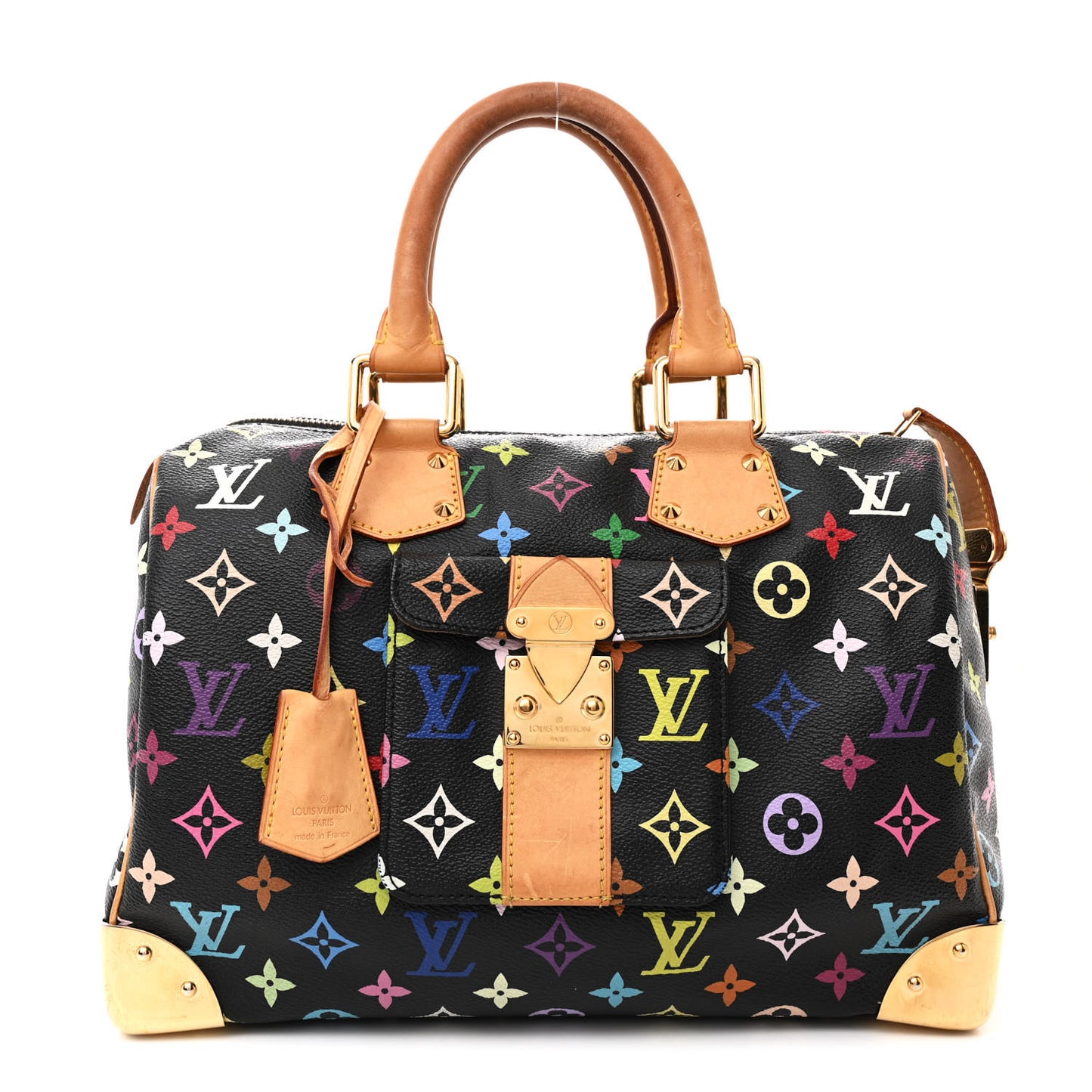 Monogram Multicolor Speedy 30 Black