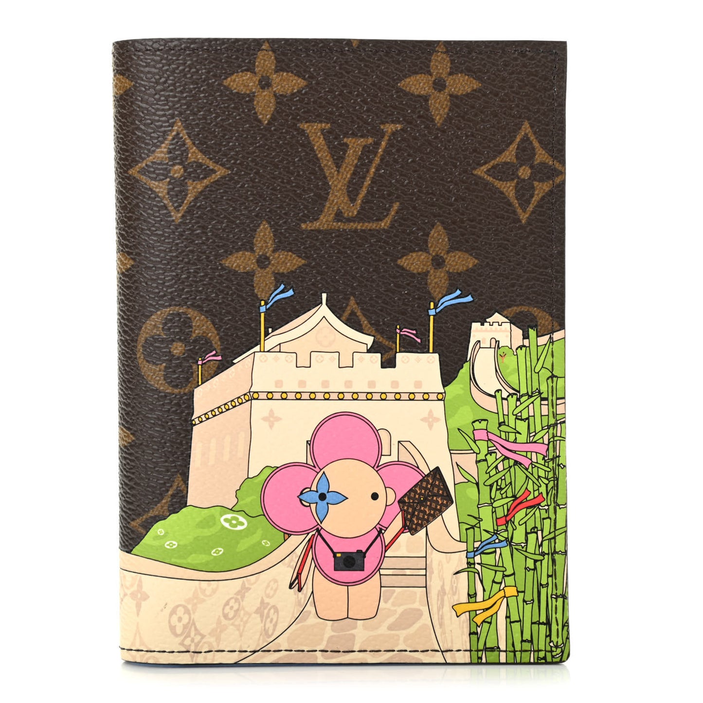 Monogram 2021 Christmas Animation China Passport Cover Myosotis Blue