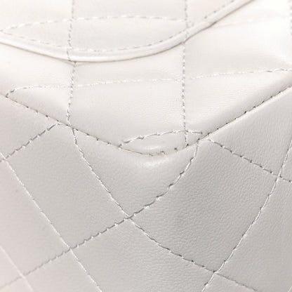 Chanel Lambskin Quilted Mini Rectangular Flap White 11 of 15