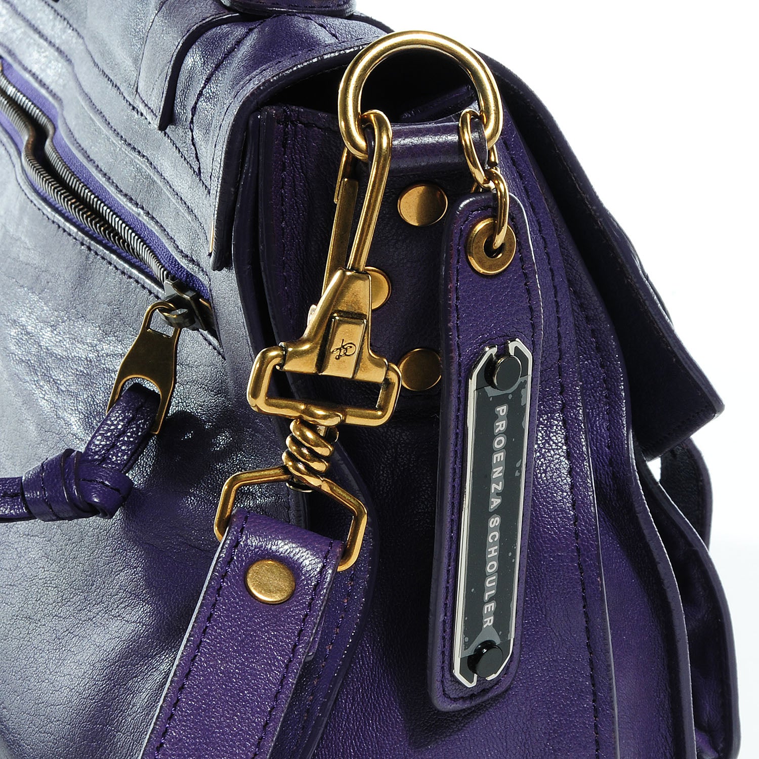 Proenza Schouler Lambskin PS1 Medium Satchel Veruca Salt 11 of 12