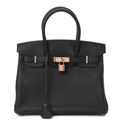 Hermes Togo Birkin 30 Black 1 of 10
