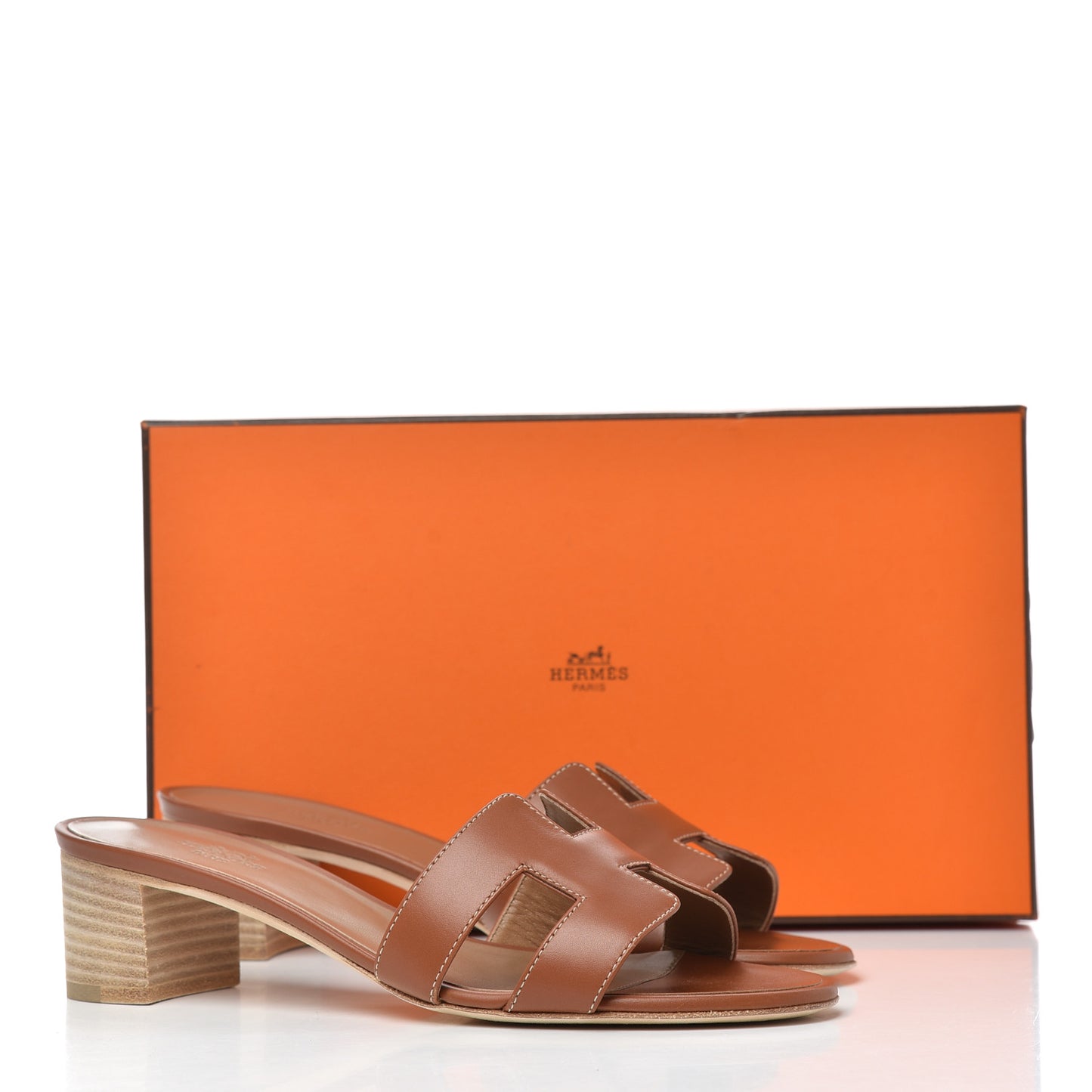 Calfskin Oasis Sandals 37.5 Gold