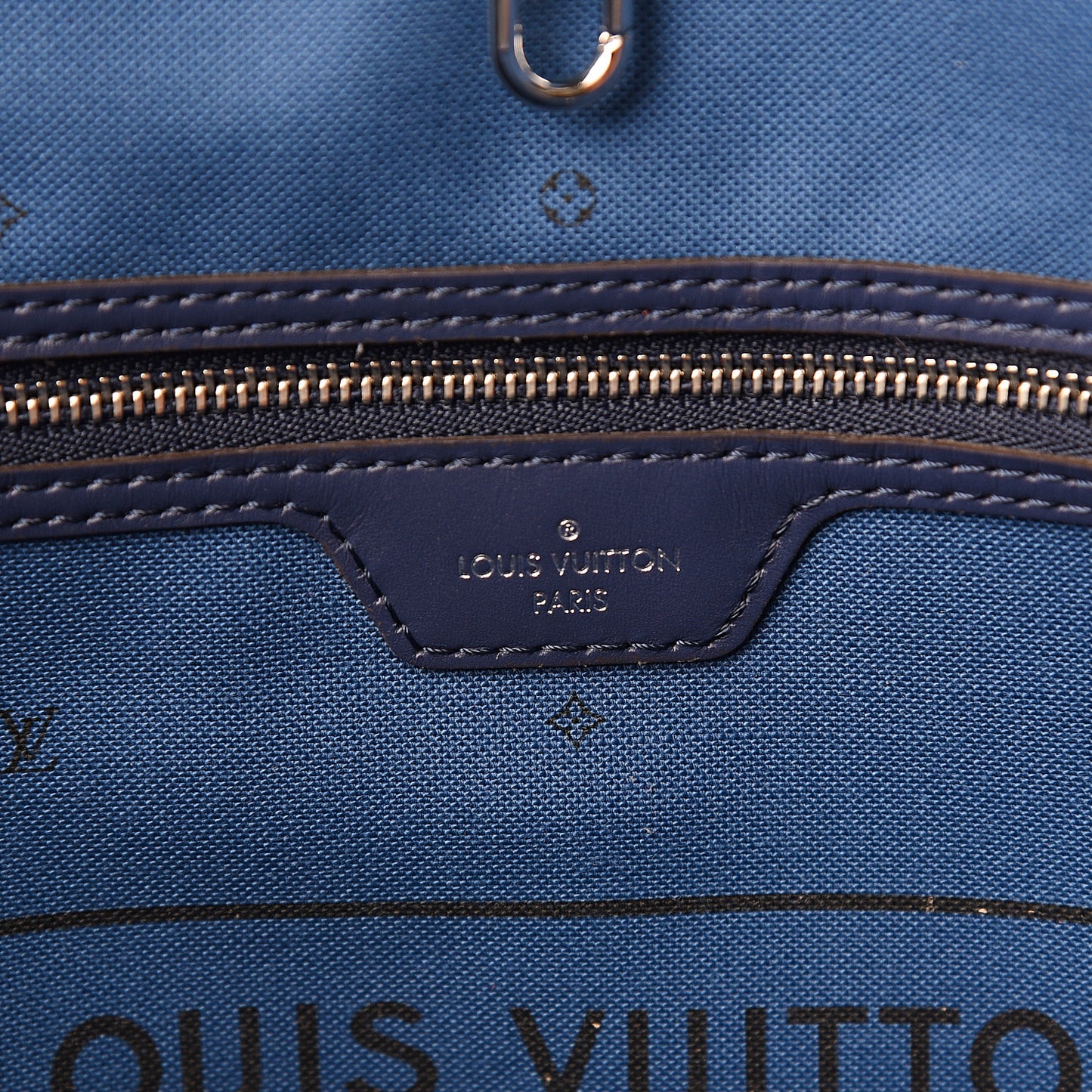 Monogram Escale Neverfull MM Blue