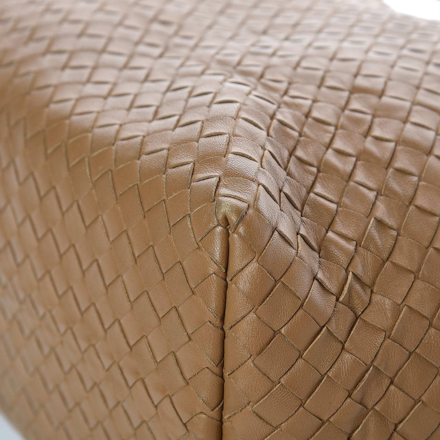 Bottega Veneta Nappa Intrecciato Medium Garda Shoulder Bag Camel 11 of 14