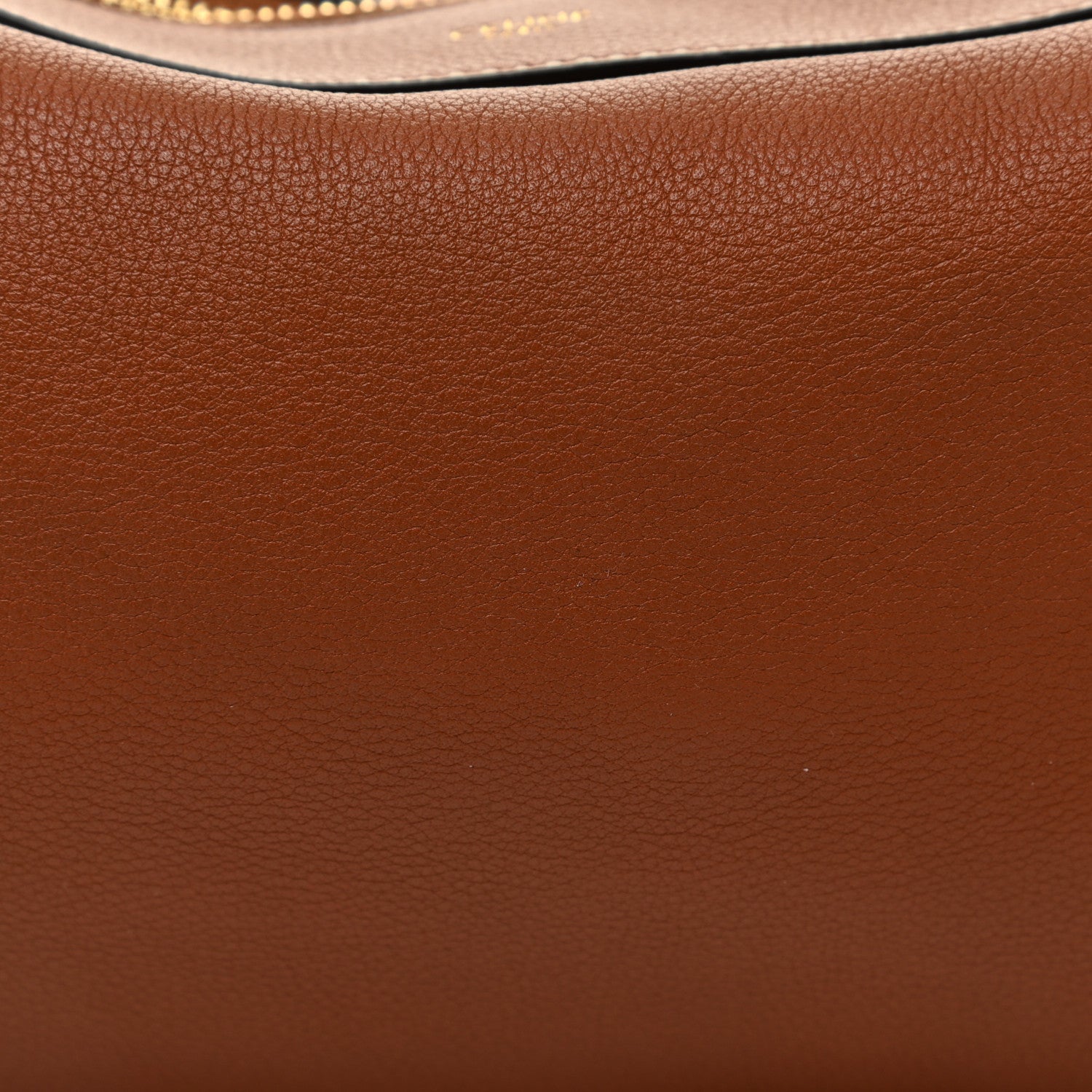Celine Supple Calfskin Medium Romy Shoulder Bag Tan 8 of 11