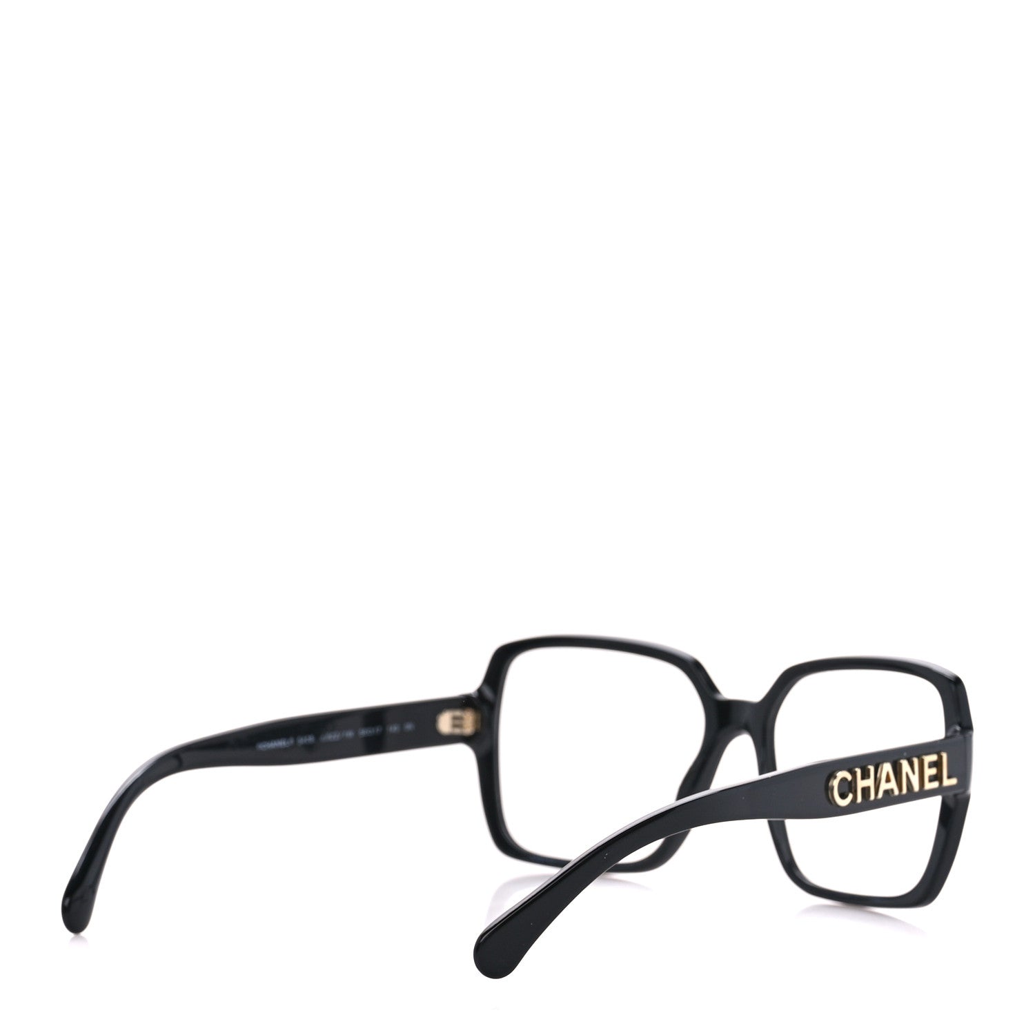 Chanel Acetate Square Eyeglasses 5408 Black 4 of 8