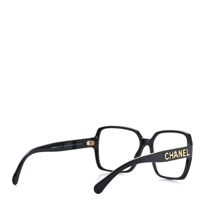 Chanel Acetate Square Eyeglasses 5408 Black 4 of 8