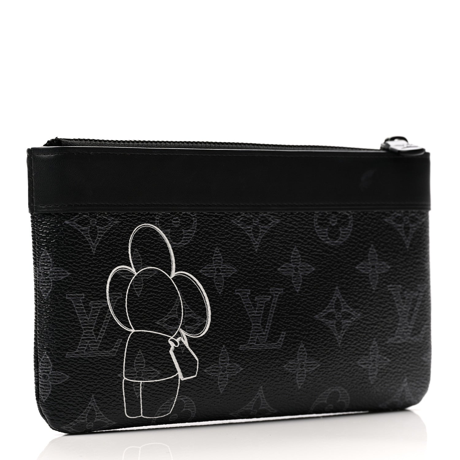 Louis Vuitton Monogram Eclipse Vivienne Pochette Apollo PM 2 of 6