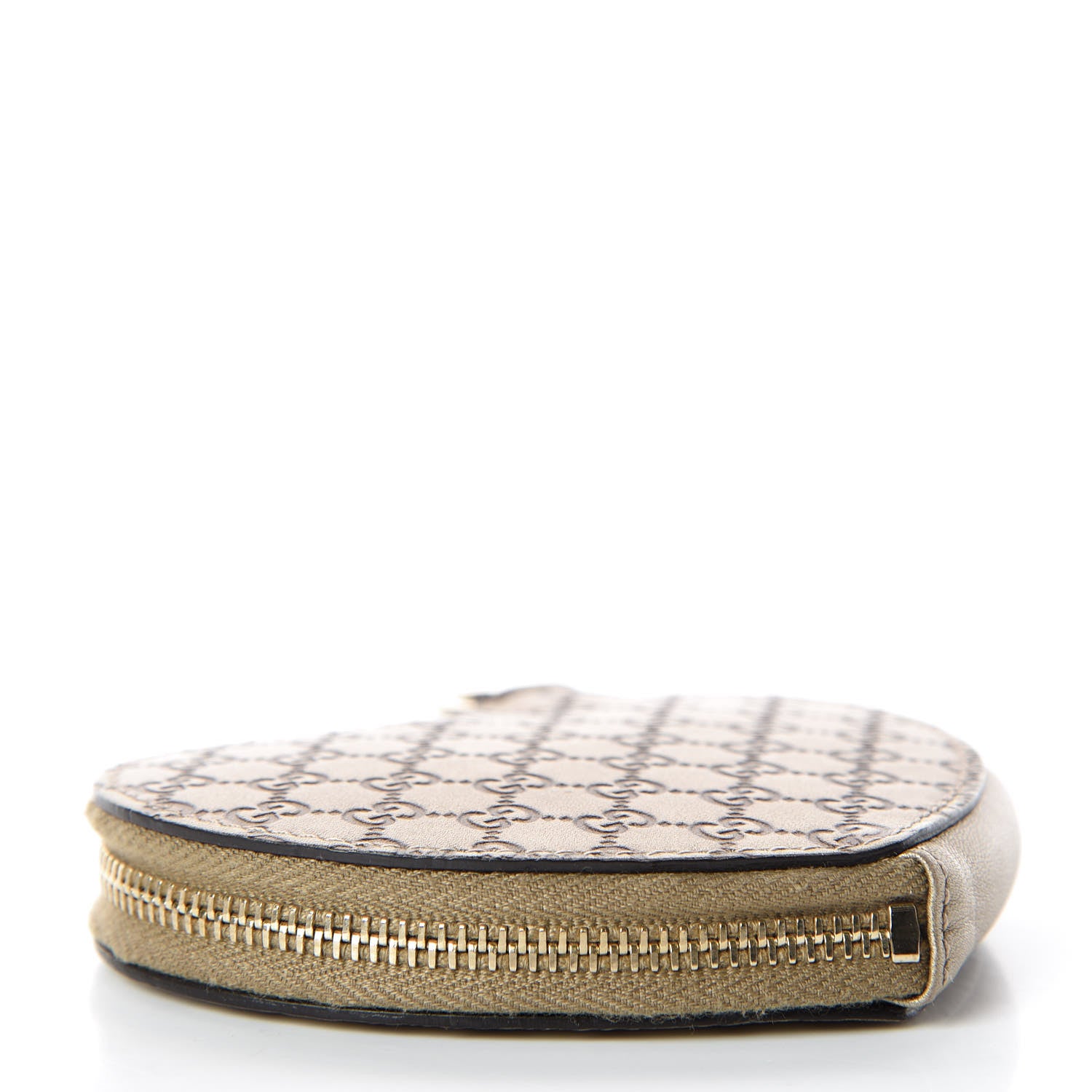 Gucci Microguccissima Heart Coin Purse Gold 4 of 8