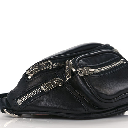Alexander Wang Lambskin Mini Attica Belt Bag Black 7 of 8