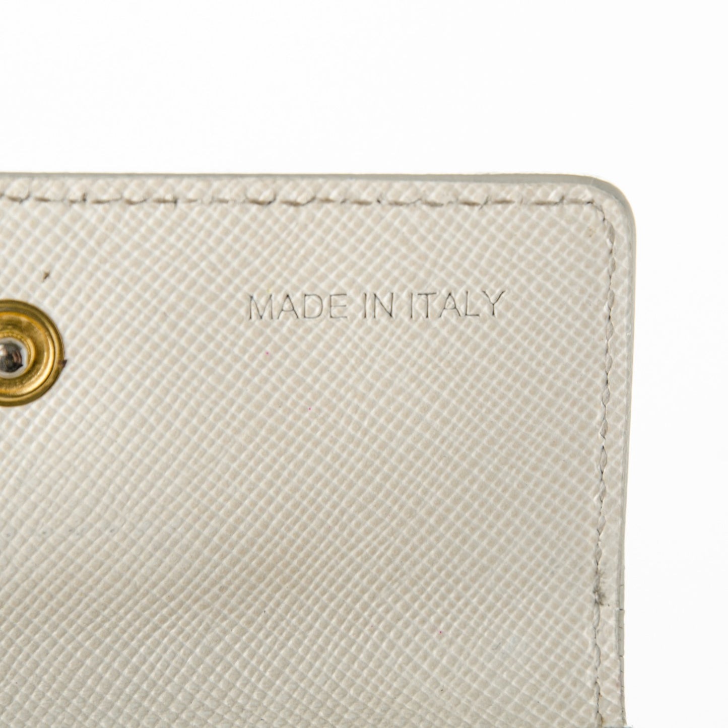 Saffiano Metal Flap Card Holder Talco