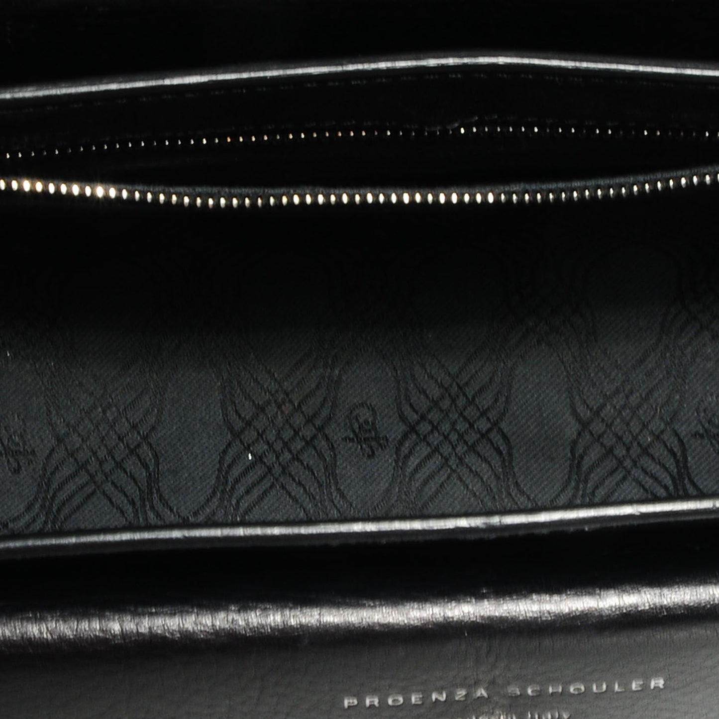 Leather PS11 Classic Shoulder Bag Black