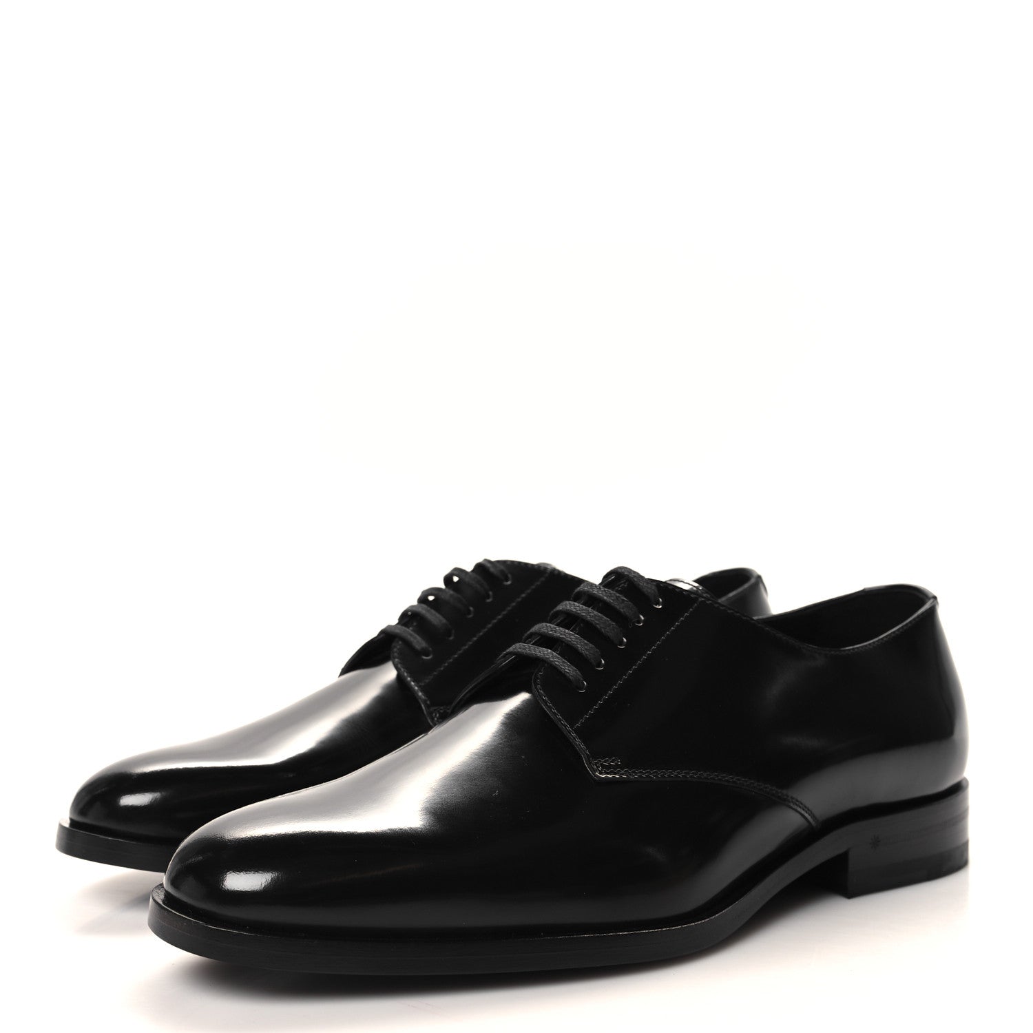 Saint Laurent Patent Calfskin Montaigne 25 Uniform 38.5 Black 3 of 8
