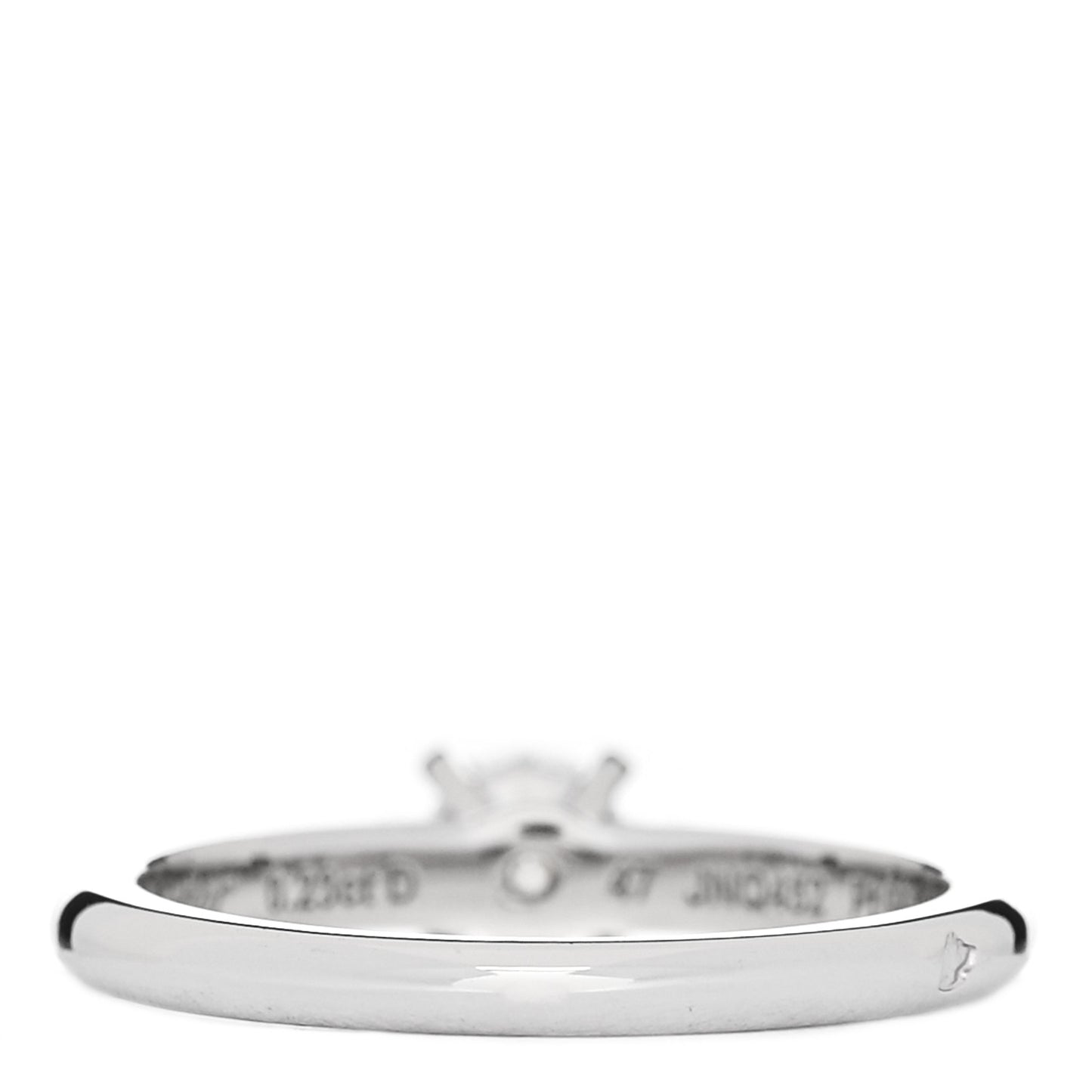 Platinum Diamond .23ct Solitaire Engagement Ring 47 4