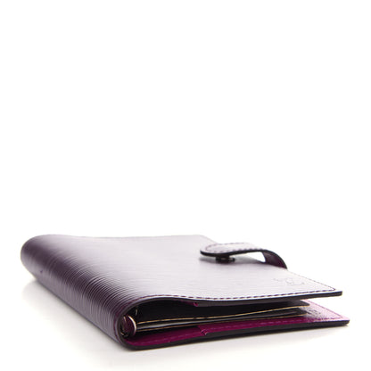 Louis Vuitton Epi Small Ring Agenda Cover Cassis 4 of 8