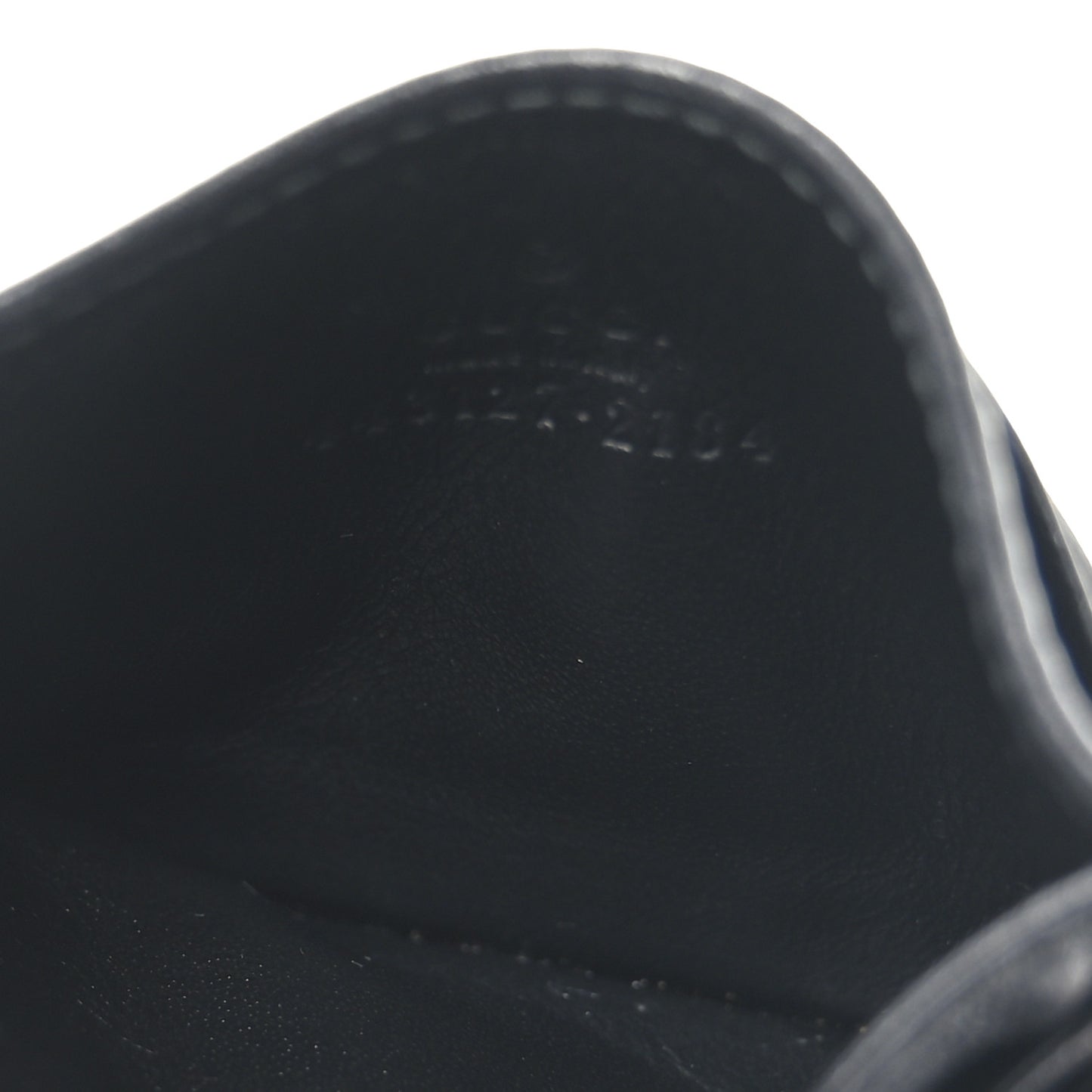 Calfskin Matelasse GG Marmont Card Holder Black