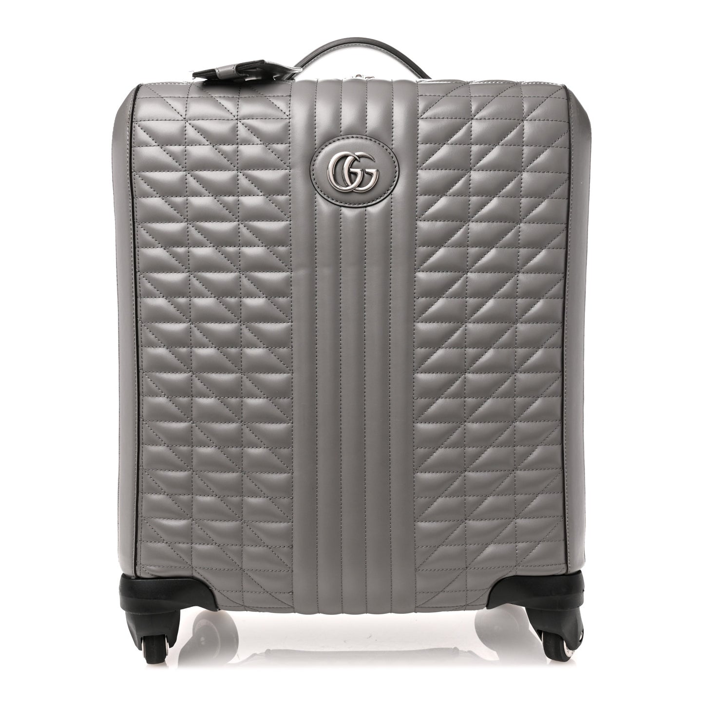 Calfskin Marmont Small Carry On Grey