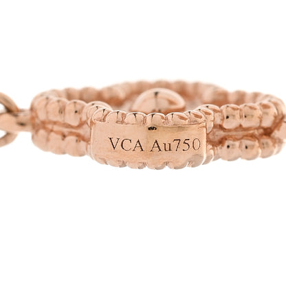 Van Cleef & Arpels 18K Rose Gold 16 Motifs Sweet Alhambra Necklace 5 of 7