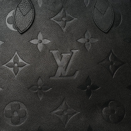Louis Vuitton Empreinte Monogram Giant Neverfull MM Black 8 of 10
