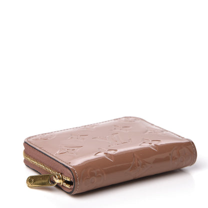 Louis Vuitton Vernis Zippy Coin Purse Rose Velours 3 of 9