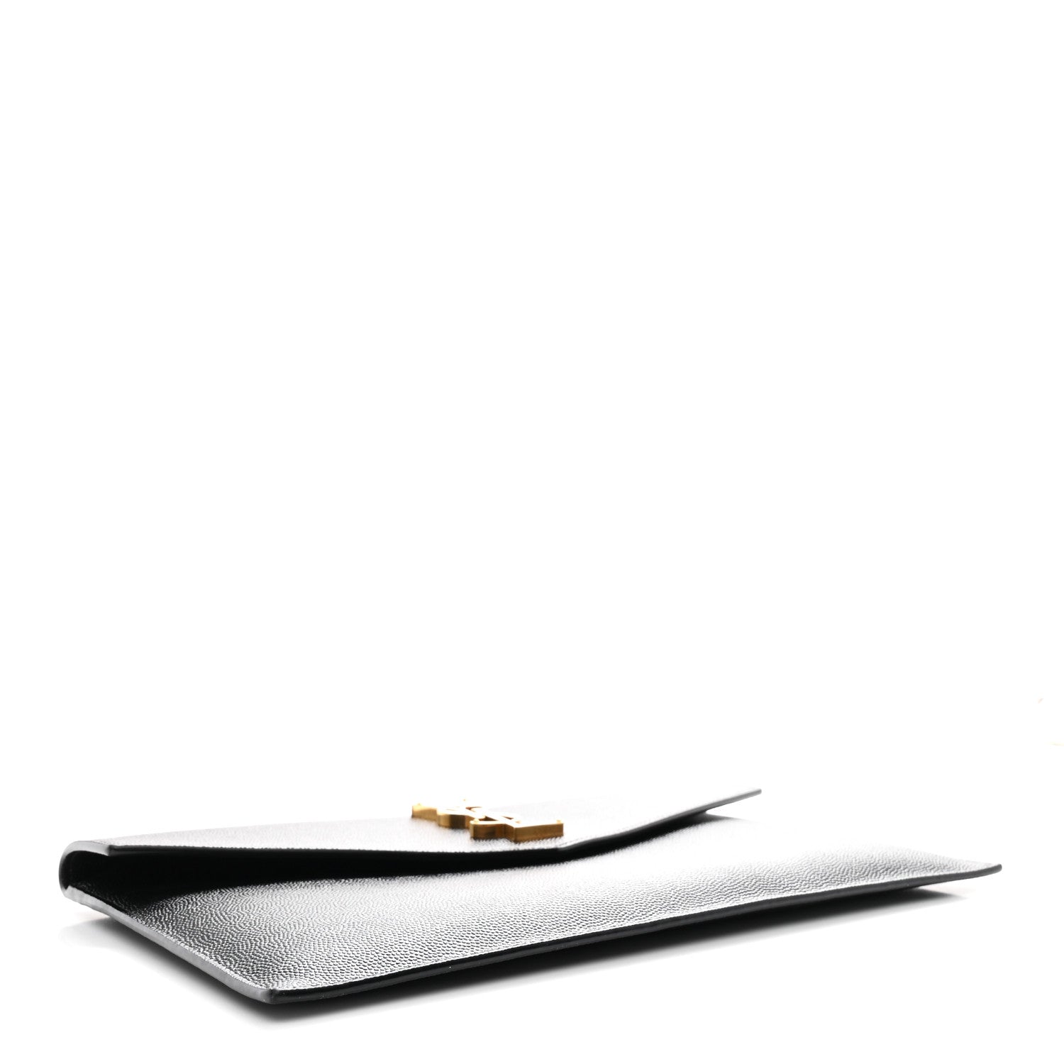 Saint Laurent Grain De Poudre Uptown Pouch Black 3 of 7