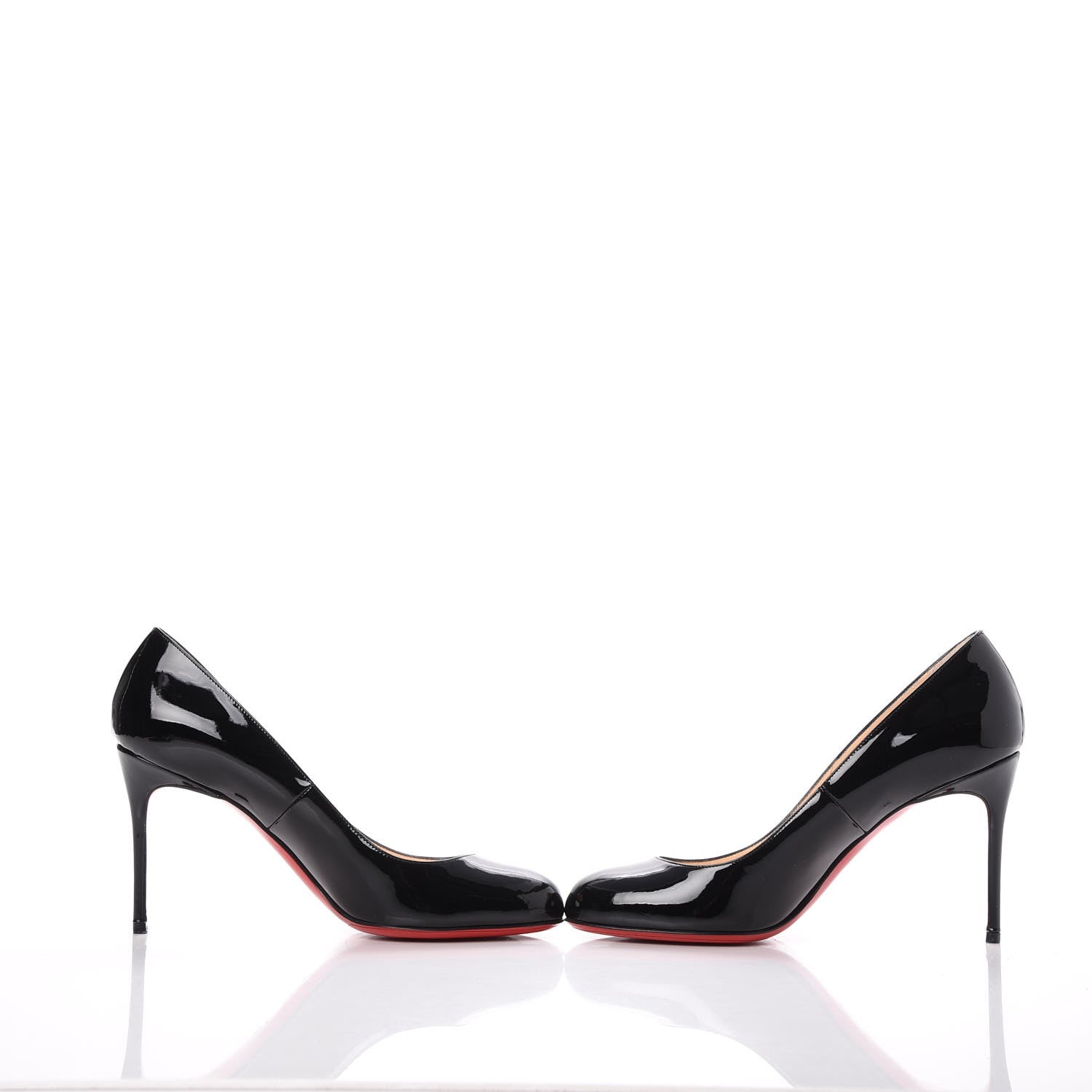 Christian Louboutin Patent Fifi 85 Pumps 37.5 Black 6 of 13