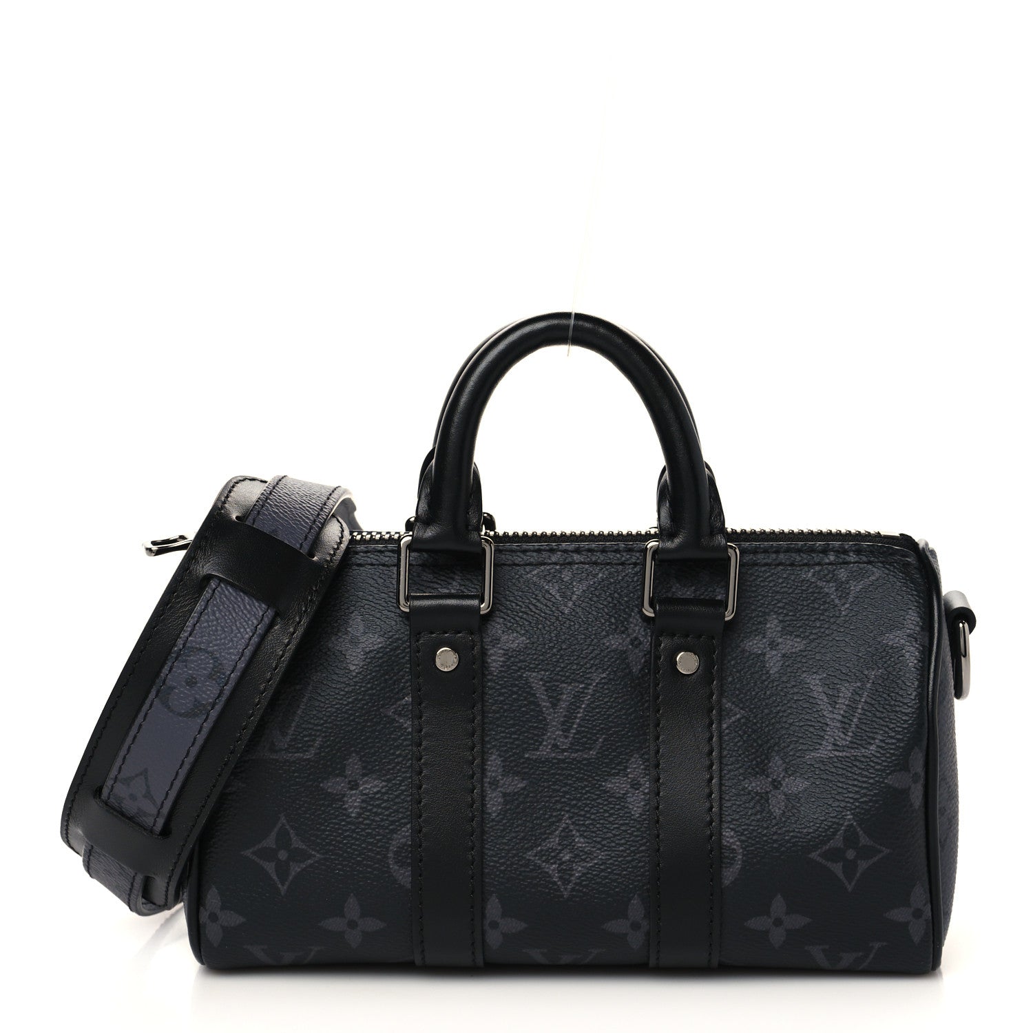 Louis Vuitton Reverse Monogram Eclipse Keepall XS Black 1 of 6