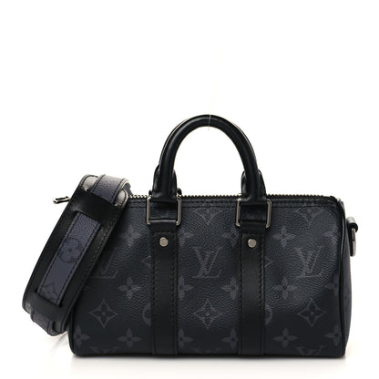 Louis Vuitton Reverse Monogram Eclipse Keepall XS Black 1 of 6