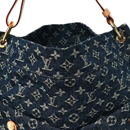 Louis Vuitton Denim Daily GM Gris Blue 8 of 10