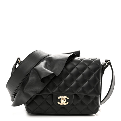 Chanel Calfskin Quilted Bolero De Chanel Flap Bag Black 1 of 10
