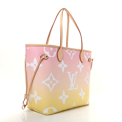Louis Vuitton Monogram Giant By The Pool Neverfull MM Light Pink 3 of 8