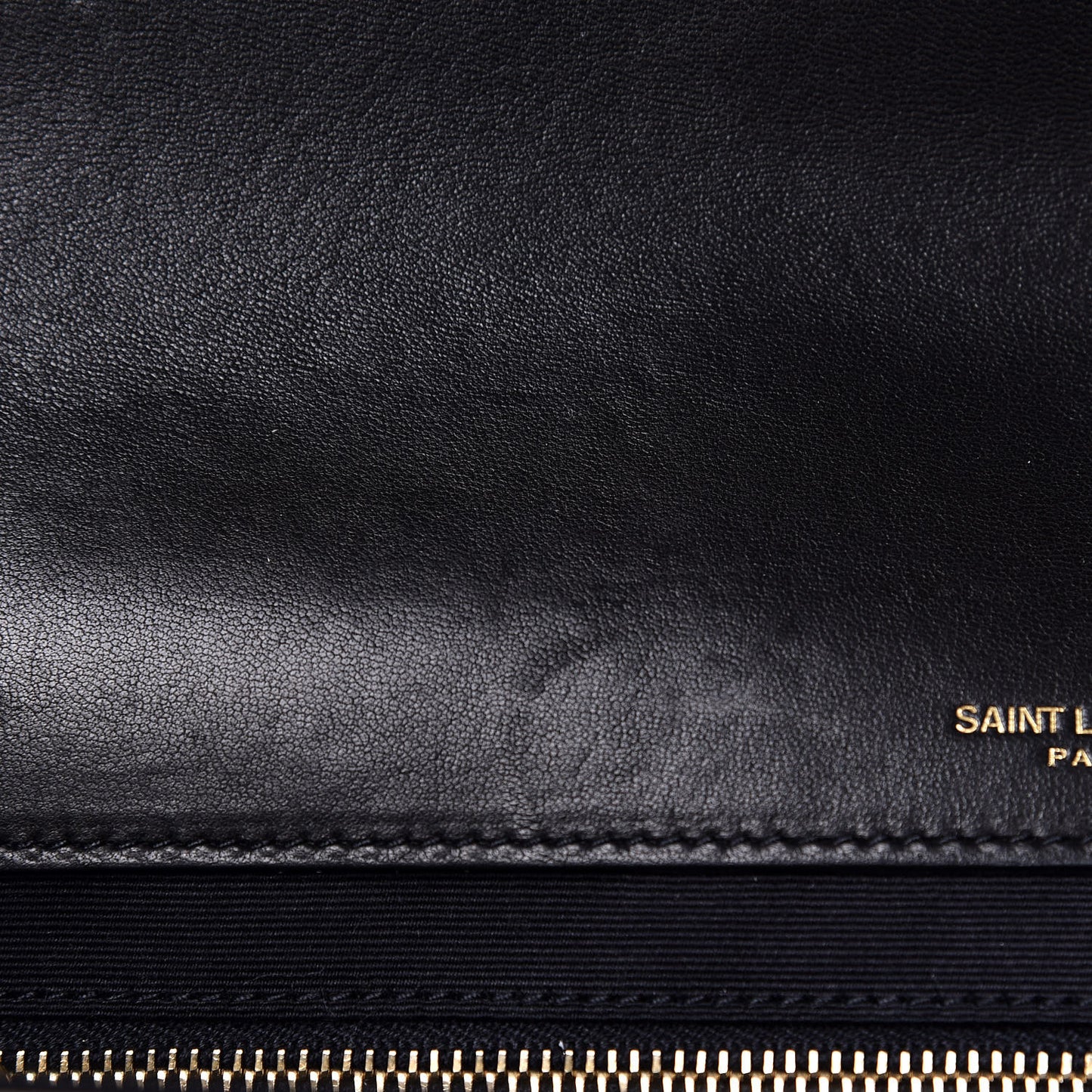 Lambskin Patchwork Monogram Large Jamie Black