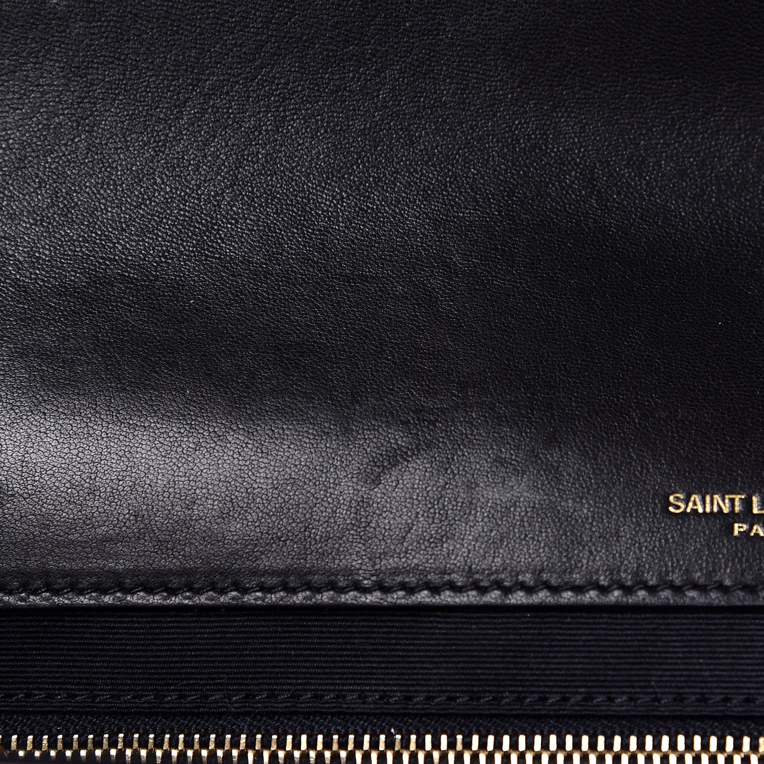 Saint Laurent Lambskin Patchwork Monogram Large Jamie Black 10 of 17