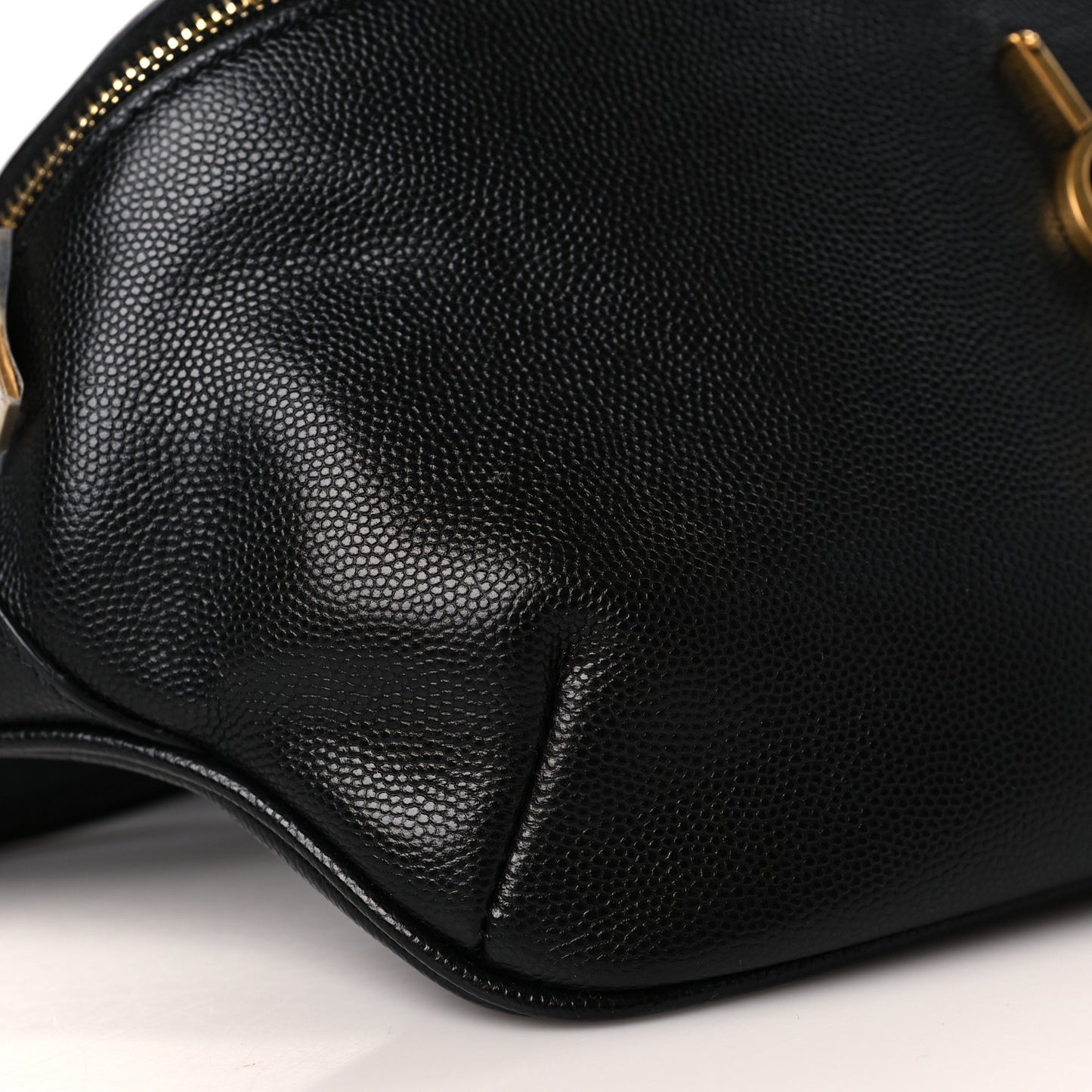Grain De Poudre Monogram Belt Bag Black