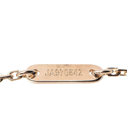 Van Cleef & Arpels 18K Yellow Gold Mother of Pearl Sweet Alhambra Bracelet 4 of 6