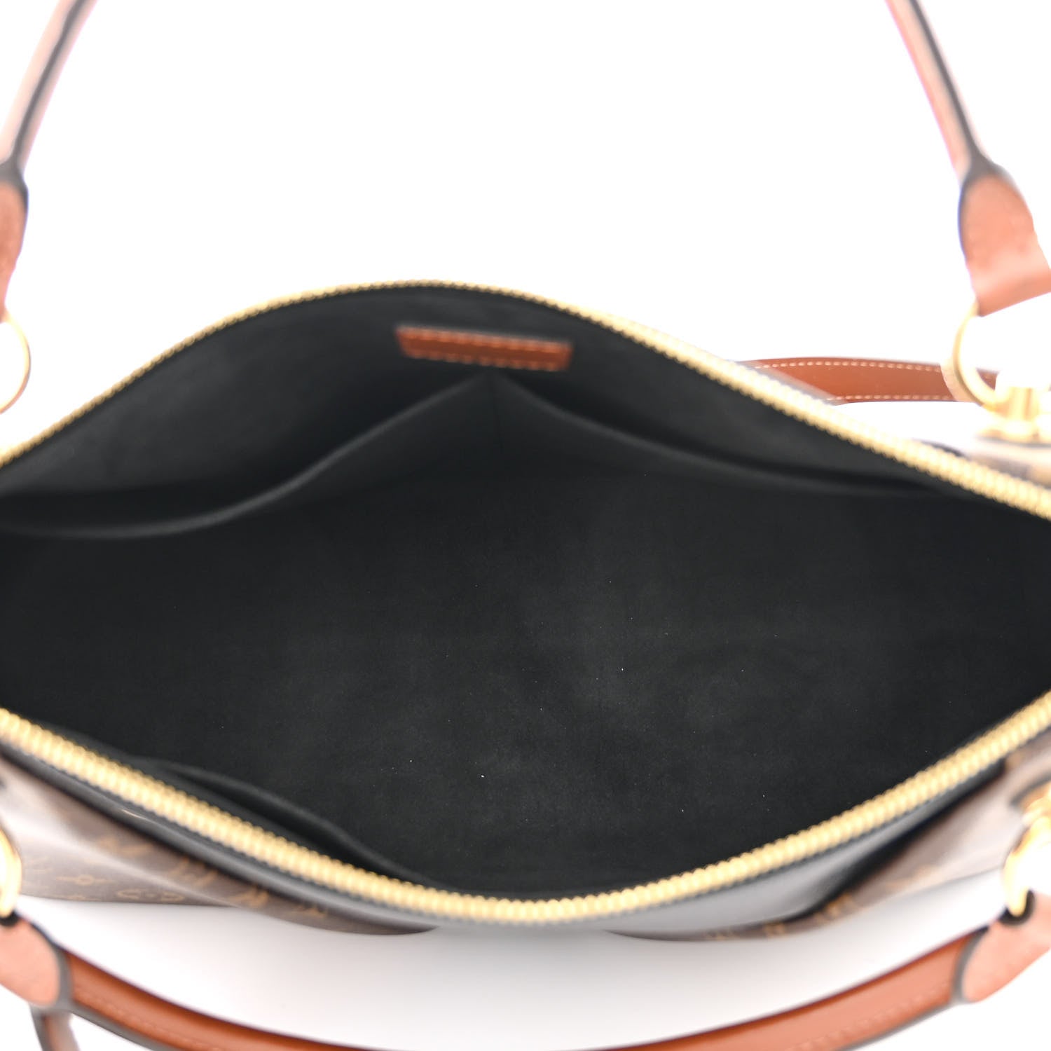 Louis Vuitton Monogram V Tote MM Black 5 of 12