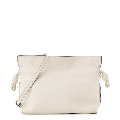 Loewe Calfskin Mini Flamenco Knot Clutch Angora 1 of 15