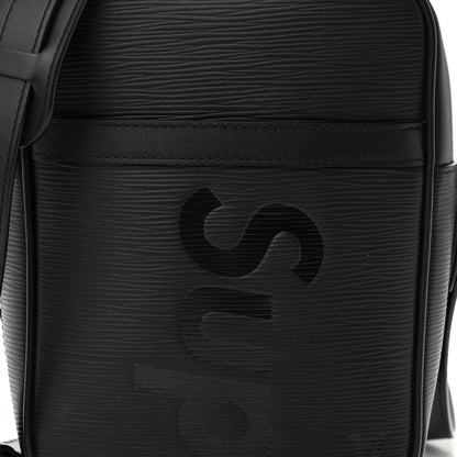 Louis Vuitton X SUPREME Epi Danube PM Black 7 of 10