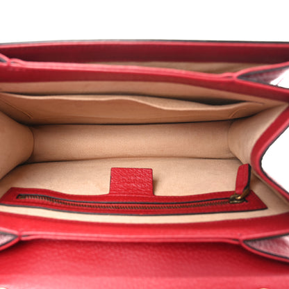 Gucci GG Supreme Monogram Small Queen Margaret Top Handle Bag Red 5 of 10