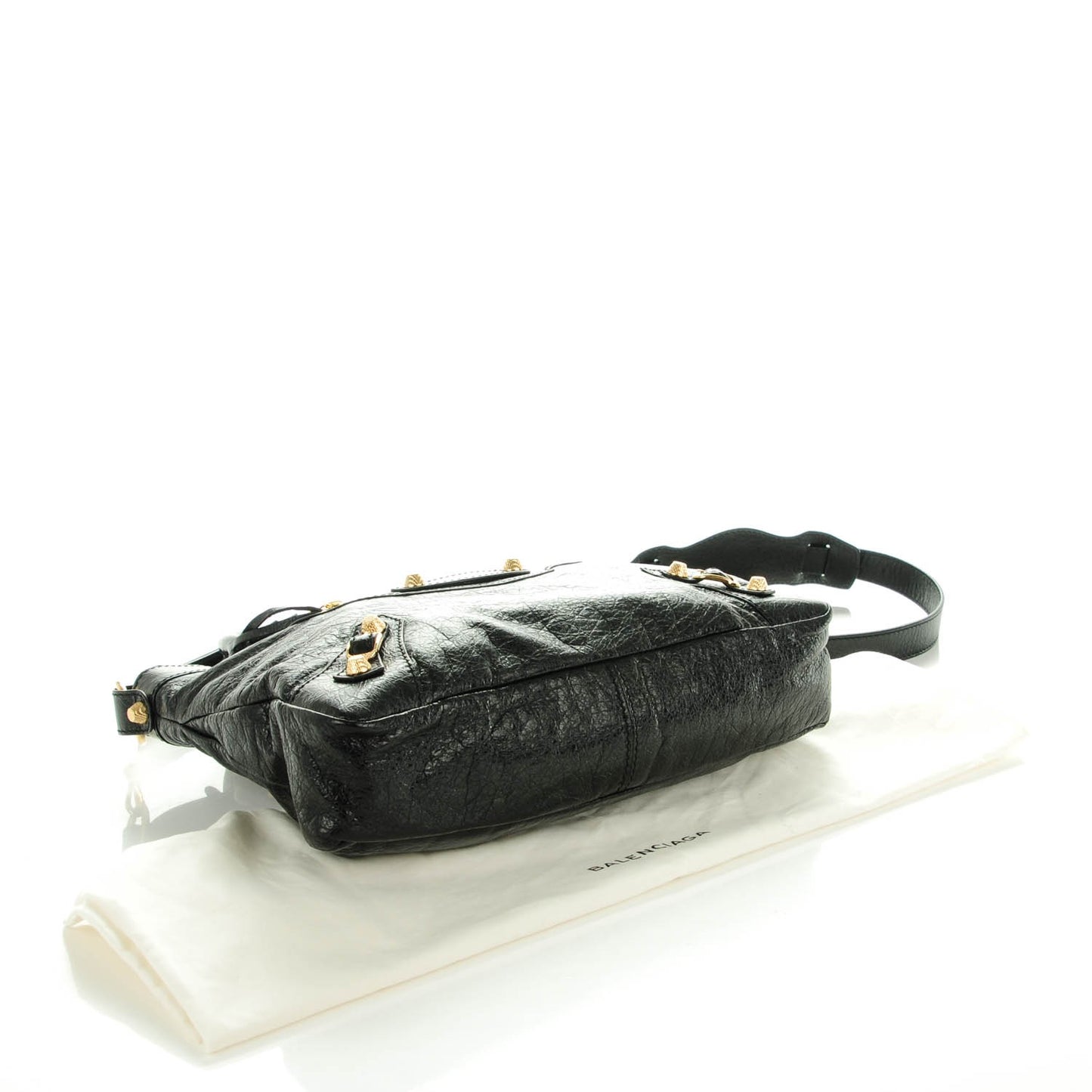 Agneau Giant 12 Gold Hardware Town Black