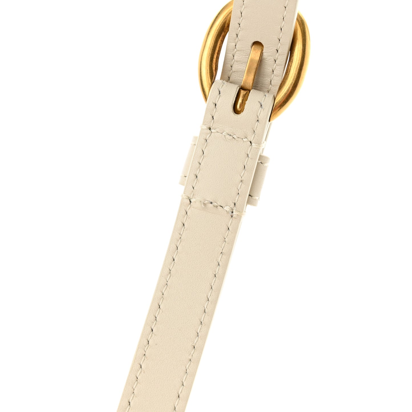 Smooth Calfskin Le Maillon Satchel Crema Soft