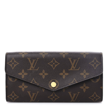 Louis Vuitton Monogram Sarah Wallet NM 1 of 12