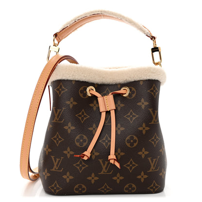 Louis Vuitton Monogram Shearling Cozygram Neonoe BB 1 of 10