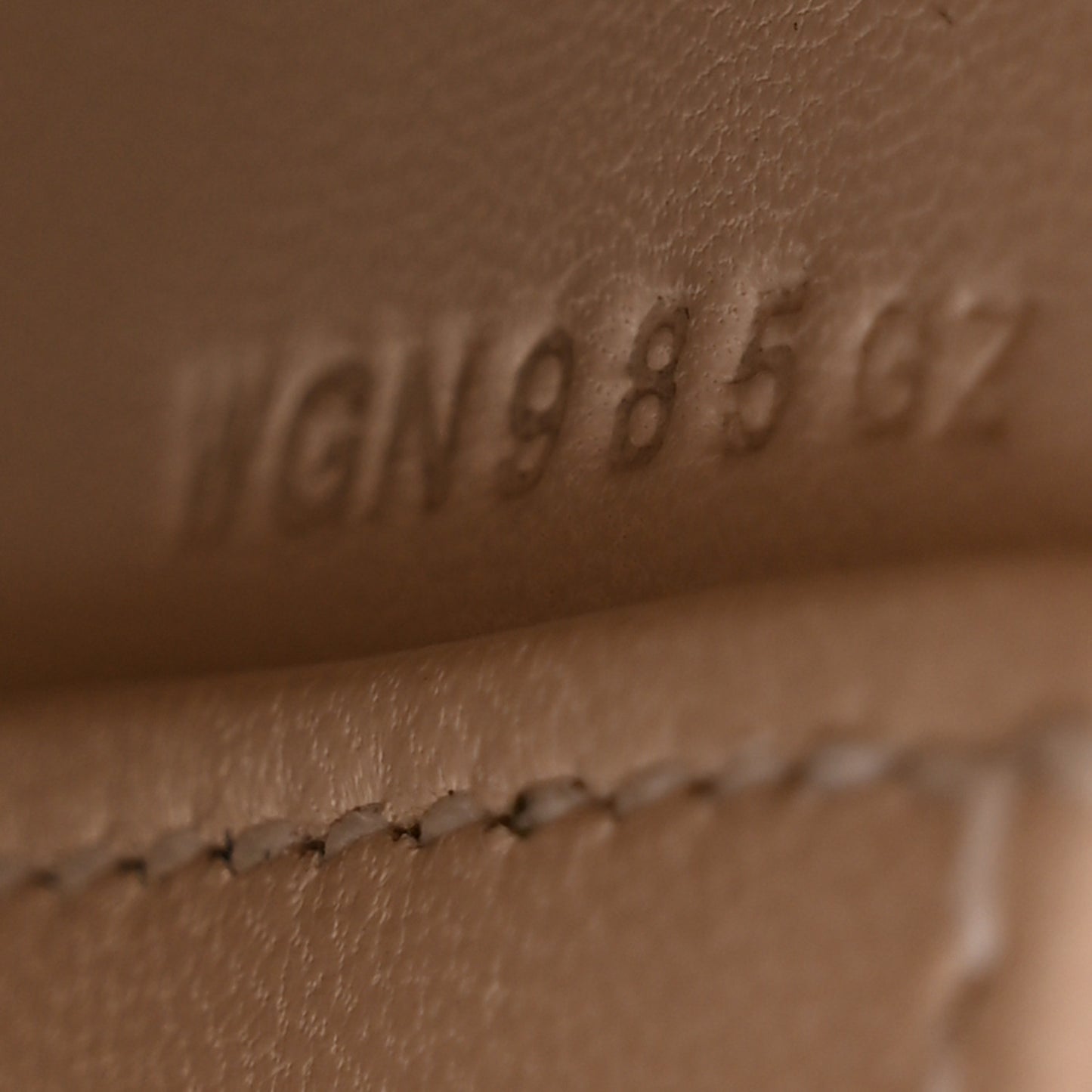 Epsom Mini Kelly Sellier 20 Craie