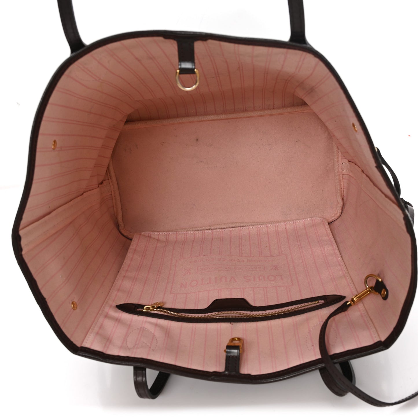 Damier Ebene Neo Neverfull MM Rose Ballerine