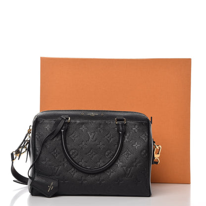 Louis Vuitton Empreinte Speedy Bandouliere 25 NM Black 9 of 9